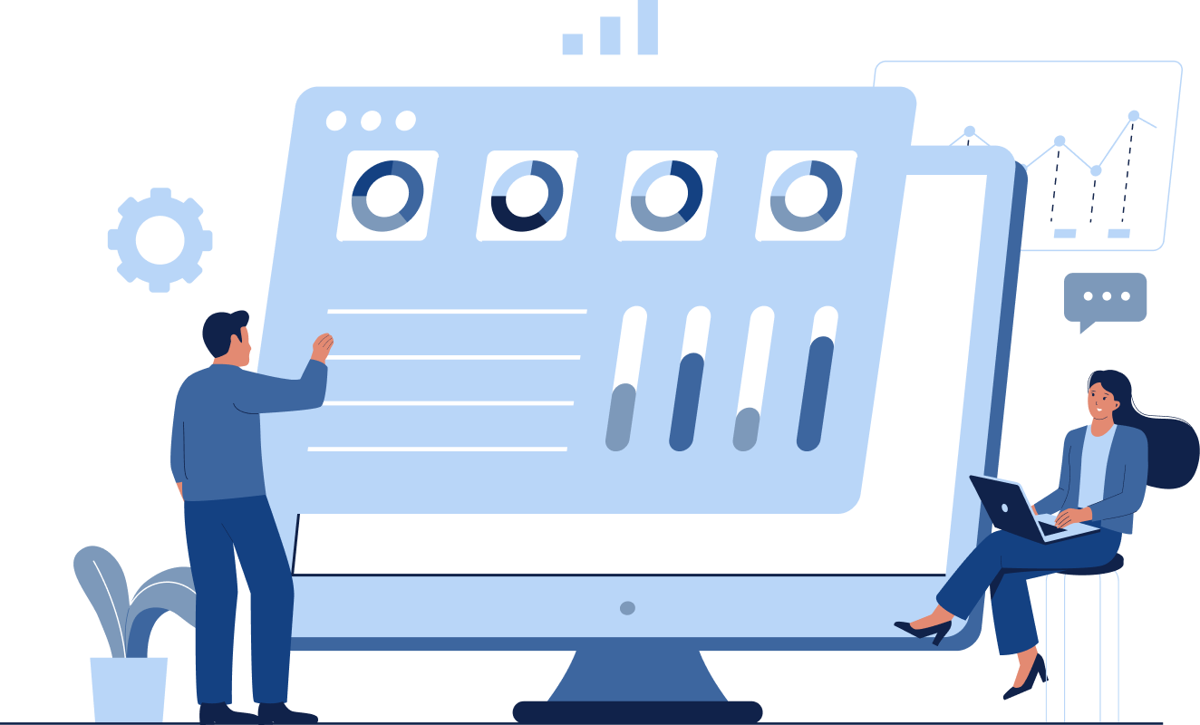 Staff, Tasks & Analytics Hub  Empower teams while driving operational excellence. Illustration